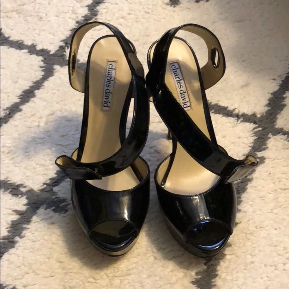 Charles David. Black heels